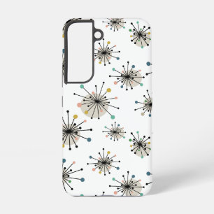 Atomic Age Starburst Mid Century Retro Samsung Galaxy Hoesje