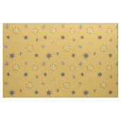 Atomic Age Starburst Planets Ochre Grey Stof (Fat Quarter)