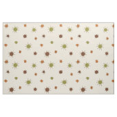 Atomic Age Starburst Planets Tan Brown Stof (Fat Quarter)