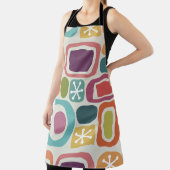 Atomic Age Veldstenen Kleurrijk Schort (Insitu)