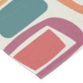 Atomic Age Veldstenen Kleurrijk Tafelkleed (Gekanteld)