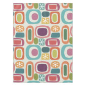 Atomic Age Veldstenen Kleurrijk Tafelkleed (Voorkant)