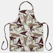 Atomic Arrows en Starbursts Fifties Style Schort (Voorkant)
