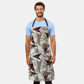 Atomic Arrows en Starbursts Fifties Style Schort (Gedragen)