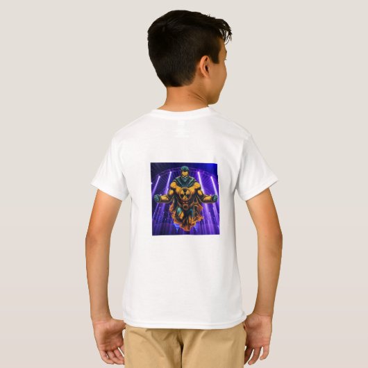 'Atomic Avenger' T-shirt (Achterkant volledig)