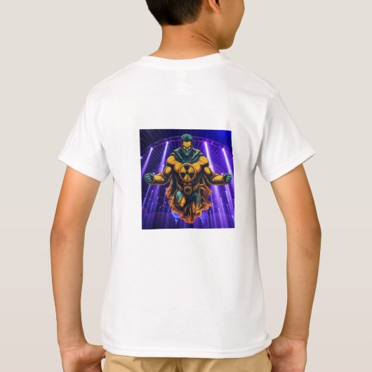 'Atomic Avenger' T-shirt (Achterkant)