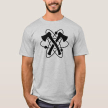 ATOMIC AX LOGO - KLEURENSHIRT