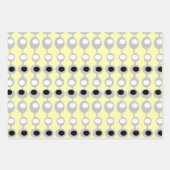 Atomic Baubles Midden-Century Inpakpapier Vel (Voorkant 2)