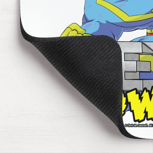 Atomic Belch Man - Belch Powered Mousepad Muismat (Hoek)