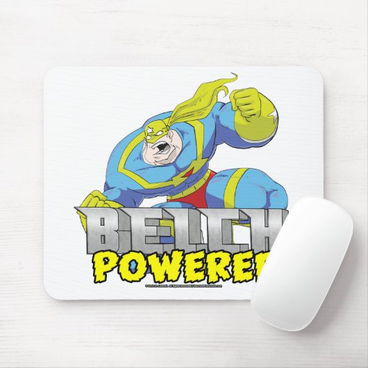 Atomic Belch Man - Belch Powered Mousepad Muismat (Met muis)