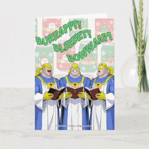 Atomic Belch Man - Belchmas Koor Kerstkaart Kaart