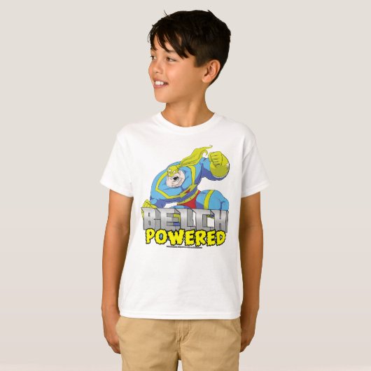 Atomic Belch Man - Boeren T-Shirt voor Kinderen (Voorkant volledig)