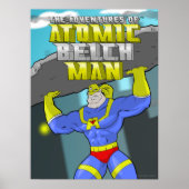 Atomic Belch Man Heroic Lift Poster (Voorkant)