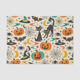 Atomic Black Cat Halloween Tissuepapier