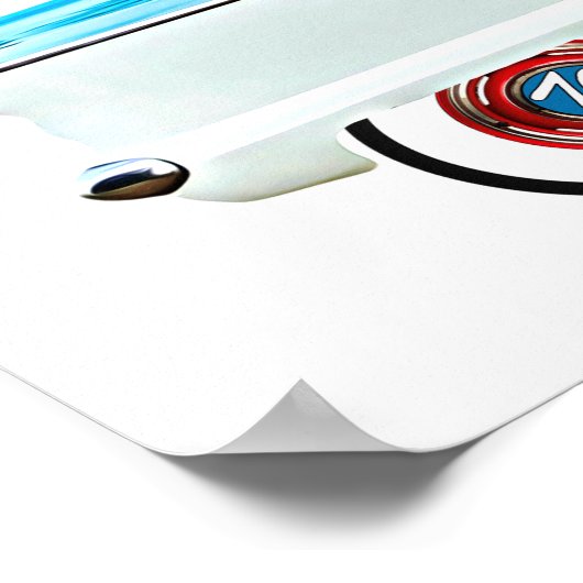 Atomic Black Sexton Style Cat Laundry Room Poster (Hoek)