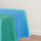 Atomic Blauwgroen & Turquoise Stripes Tablecloth Tafelkleed (Voorbeeld)