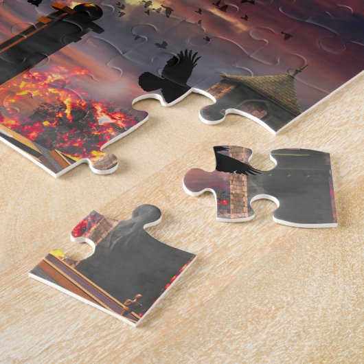 ATOMIC BOMB DESTROYER OF WORLDS LEGPUZZEL (Zijkant)