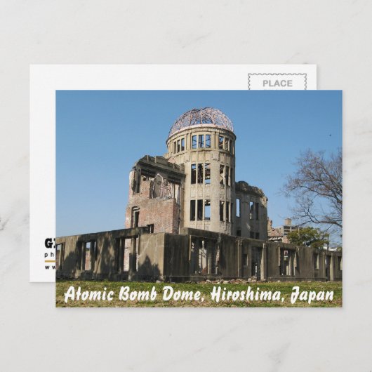 Atomic Bomb Dome, Hiroshima, Japan Briefkaart (Voorkant / Achterkant)