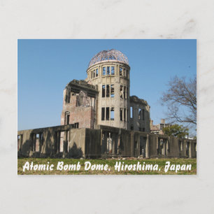 Atomic Bomb Dome, Hiroshima, Japan Briefkaart