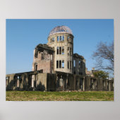 Atomic Bomb Dome, Hiroshima, Japan Poster (Voorkant)