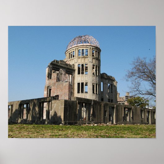 Atomic Bomb Dome, Hiroshima, Japan Poster (Voorkant)