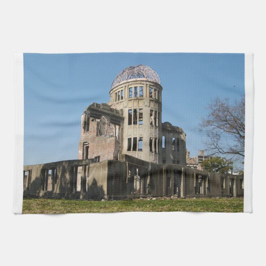 Atomic Bomb Dome, Hiroshima, Japan Theedoek (Horizontaal)