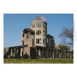 Atomic Bomb Dome, Hiroshima, Japan Wenskaart