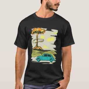 Atomic Bomb Nuclear Mushroom kernsplijting fysici  T-shirt