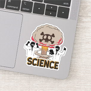Atomic Bomb Science Sticker