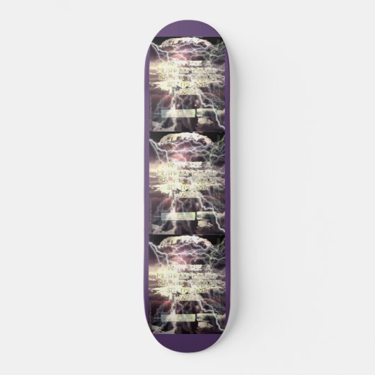Atomic Bomb skateboard versie 2 (Voorkant)
