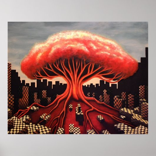 Atomic Bomb Tree Poster (Voorkant)