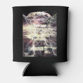 Atomic Bomb zwarte koelbox Blikjeskoeler (Voorkant)