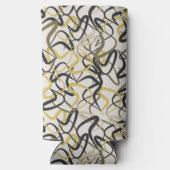 Atomic Boomerangs Mid Century Moderne Stijl Seltzer Blikjeskoeler (Achterkant)