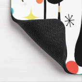 Atomic Cats Mid Century Modern  Patroon Muismat (Hoek)