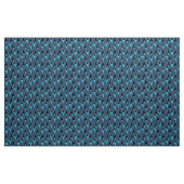 Atomic Chevrons - Blauw Stof (Yard (91,4 cm))