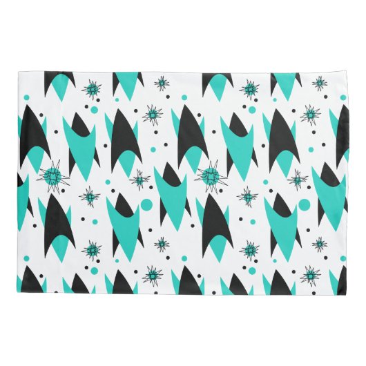 Atomic Chevrons Kussensloop (Achterkant-Links)