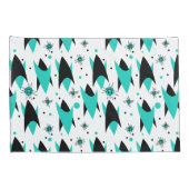 Atomic Chevrons Kussensloop (Achterkant-Rechts)