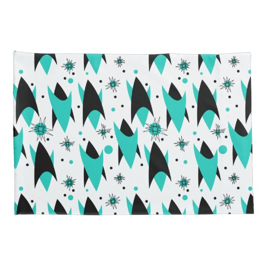 Atomic Chevrons Kussensloop (Achterkant-Rechts)