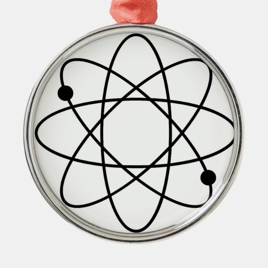 ATOMIC CHRISTMAS ORNAMENT MID-CENTURY MODERN, GIFT (Voorkant)