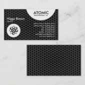 Atomic Circles - Honeycomb donker Visitekaartje (Voorkant / Achterkant)