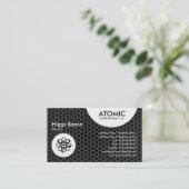 Atomic Circles - Honeycomb donker Visitekaartje (Staand voorkant)