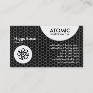 Atomic Circles - Honeycomb donker Visitekaartje