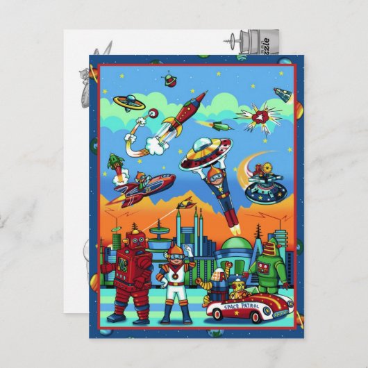 Atomic City Briefkaart (Voorkant / Achterkant)