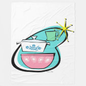 Atomic Cookware Design Fleece Blanket (Voorkant)