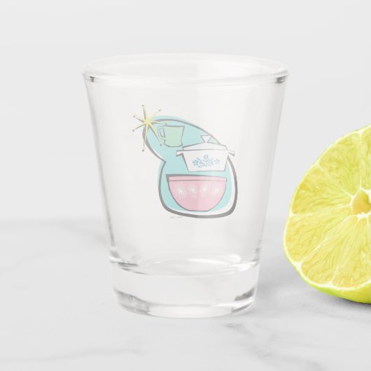 Atomic Cookware Design Shot Glass Shot Glas (Achterkant)
