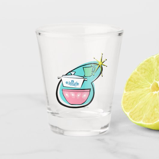 Atomic Cookware Design Shot Glass Shot Glas (Voorkant)