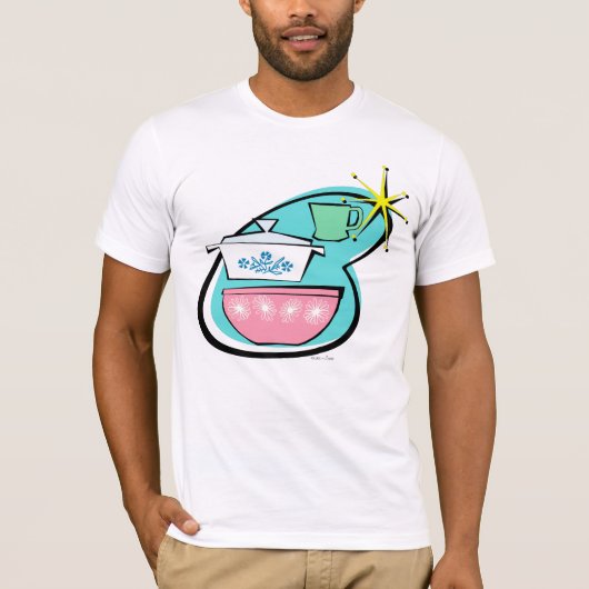 Atomic Cookware Design T-shirt (Voorkant)