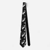 Atomic Cool Cat MidCentury Moderne Kerst MCM Stropdas (Voorkant)