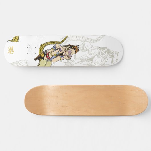 Atomic Cowboy Schaats Deck Persoonlijk Skateboard (Horizontaal)