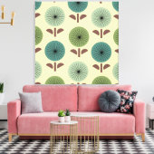 Atomic Dandelions Canvas Afdruk (Insitu (Woonkamer))